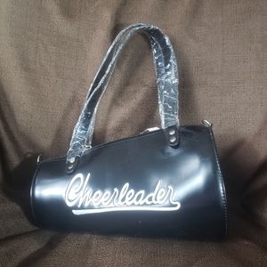 NWT Sandol living black and white cheerleader purse